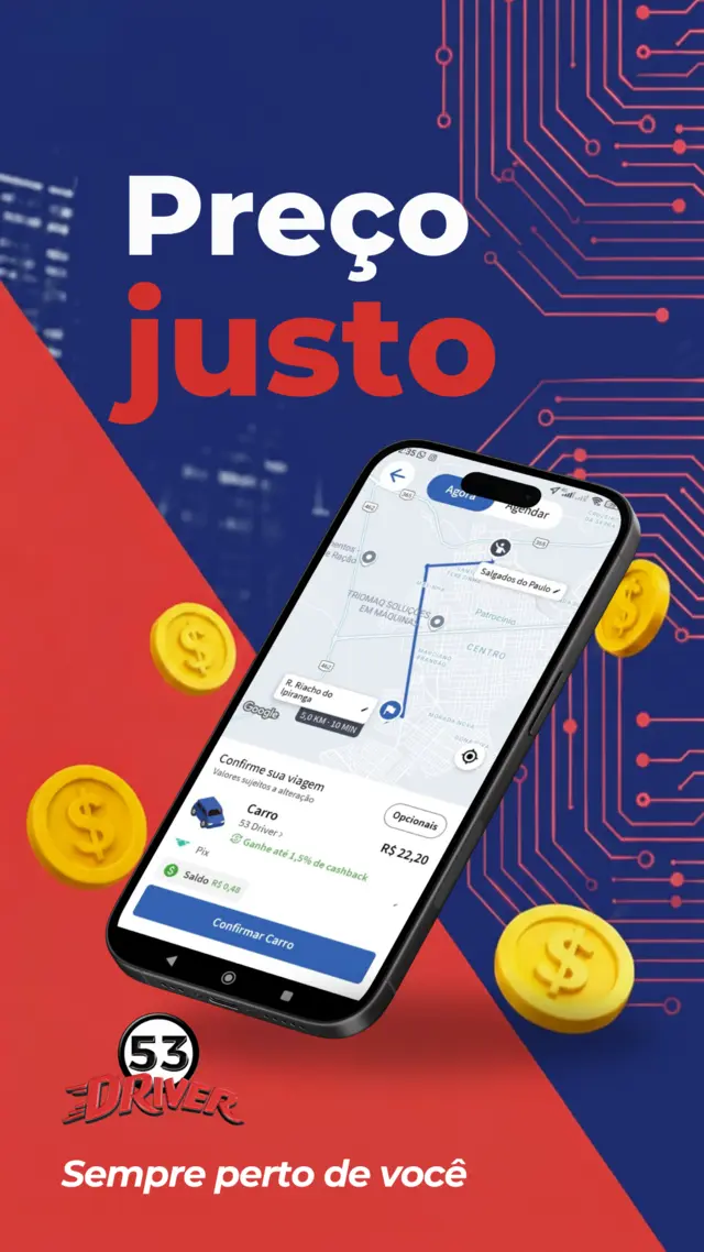 Tela de confirmação com cashback